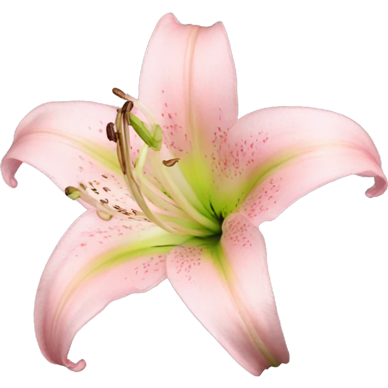 light pink lilium emoji