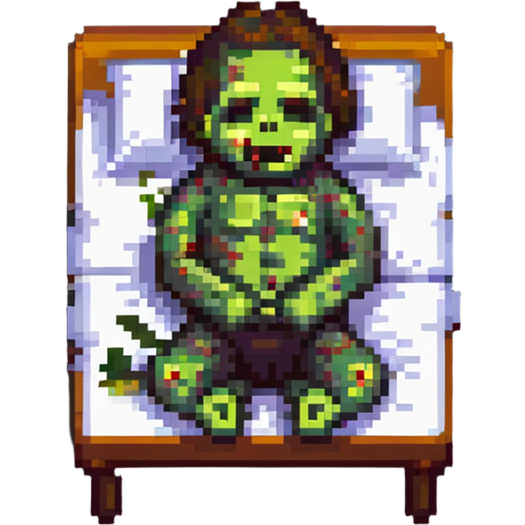 sleeping zombie emoji