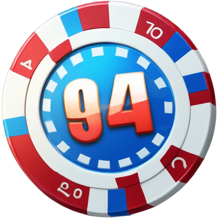 poker chip emoji