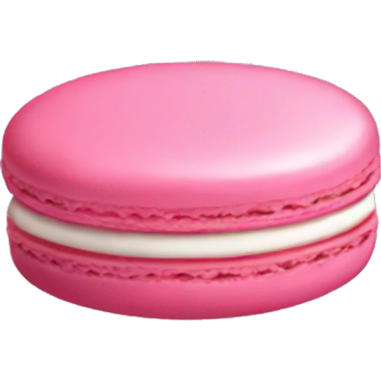 pink macaron emoji