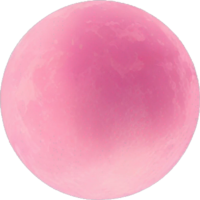 Pink moon emoji
