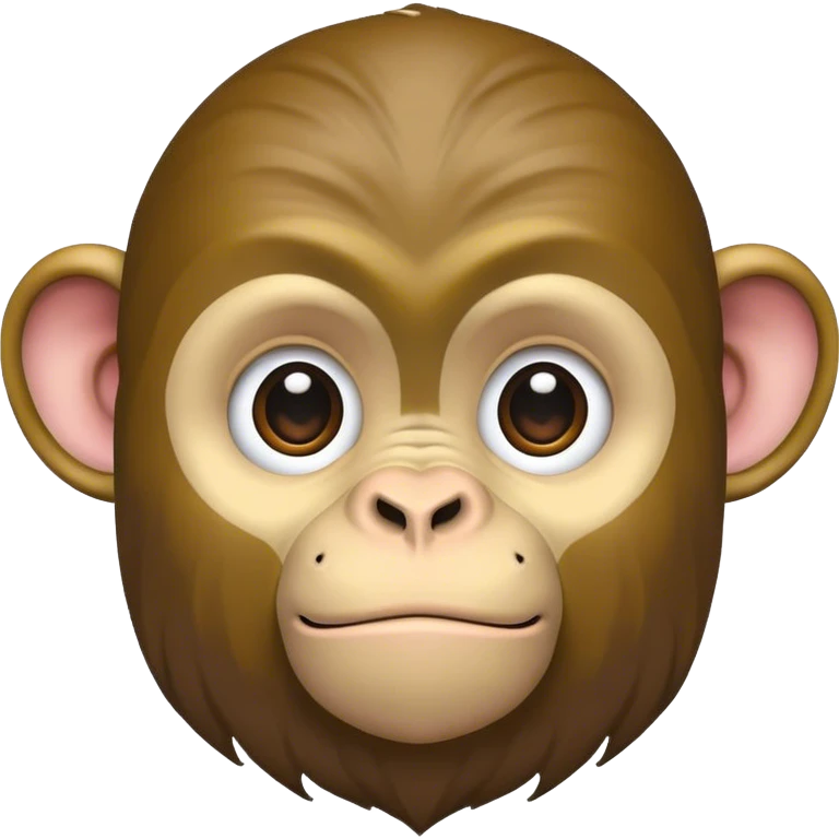Ein Glatzkopf mit einem Affen auf der Schulter  emoji
