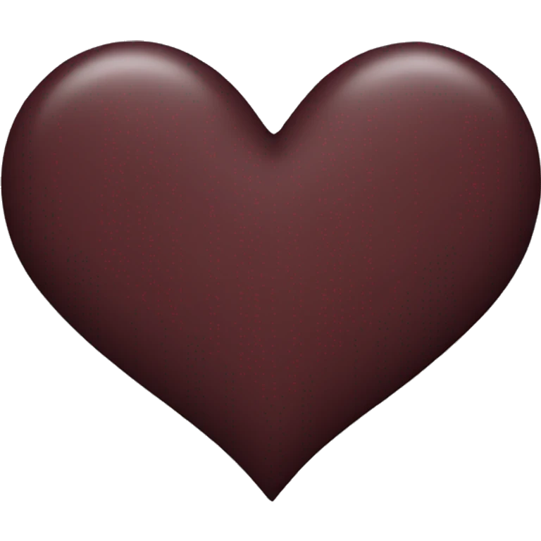 maroon heart  emoji