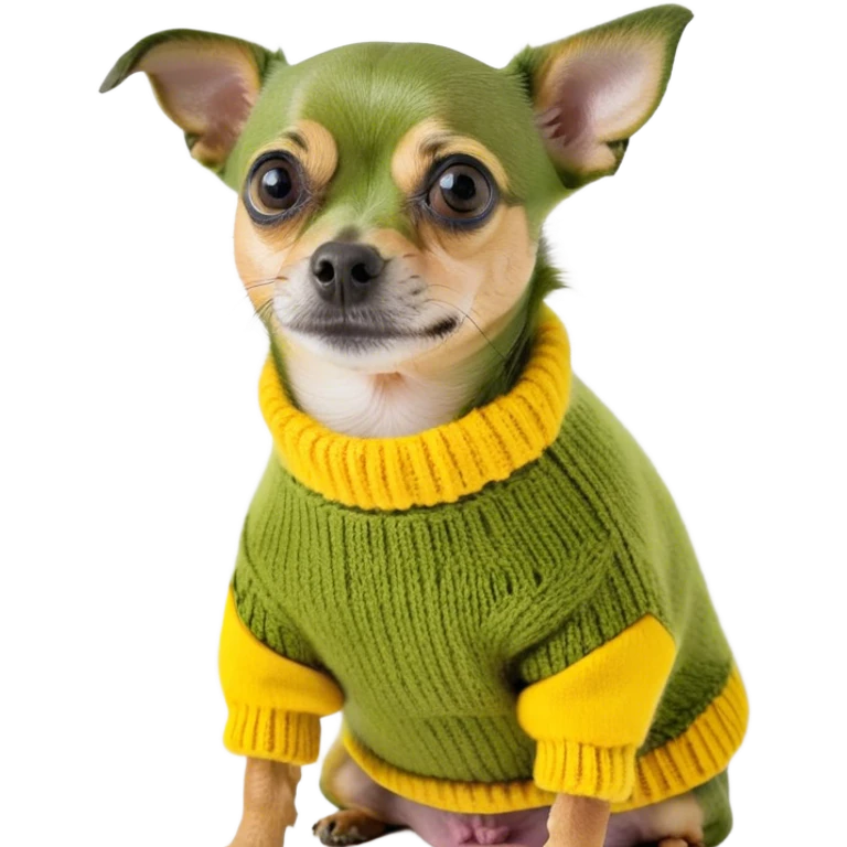 Small dog pooping on bed  emoji