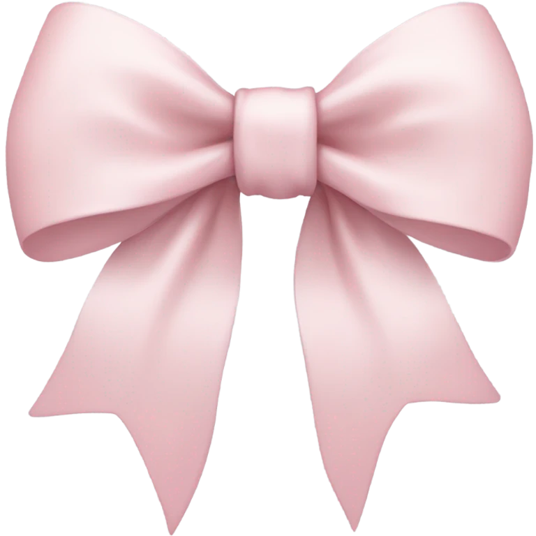 baby pink bow emoji