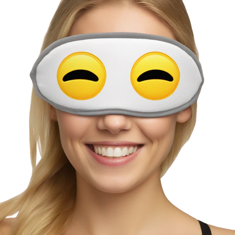 eye mask emoji