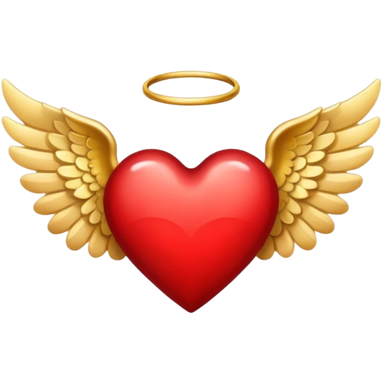 heart with angel wings emoji
