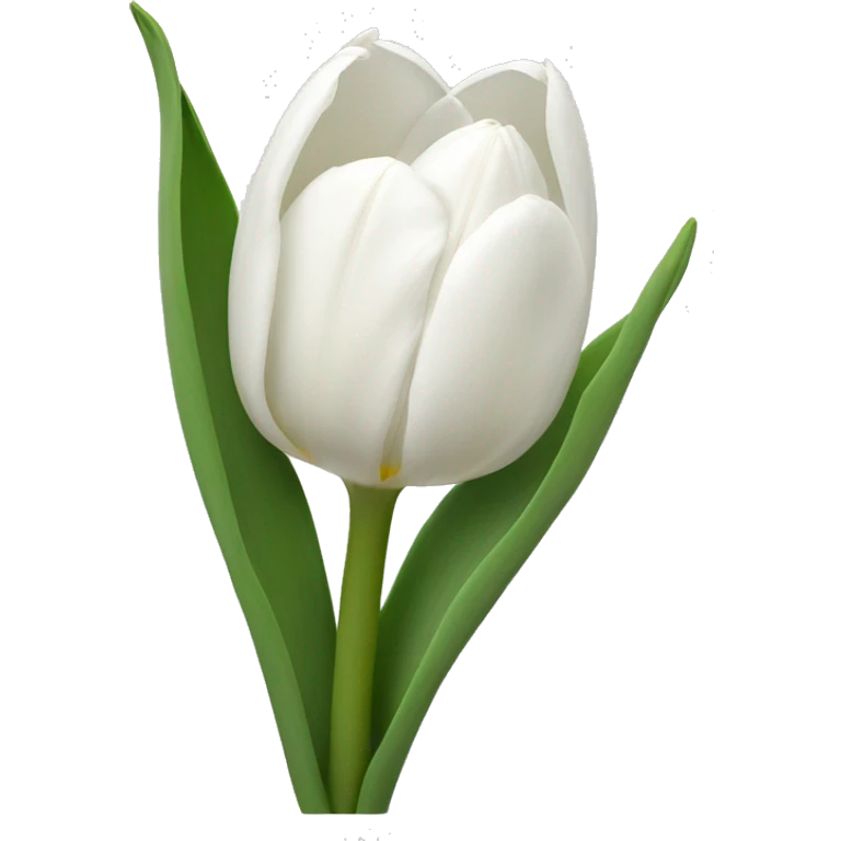 White Tulips  emoji