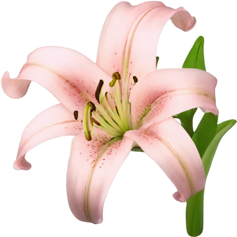 light pink lilium emoji