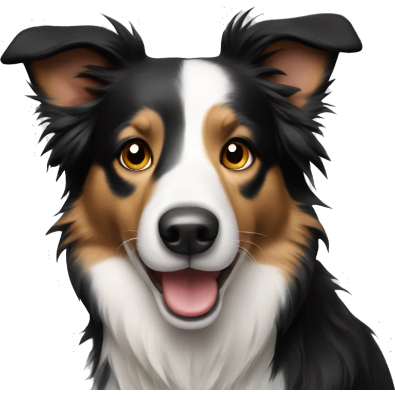 Border collie emoji