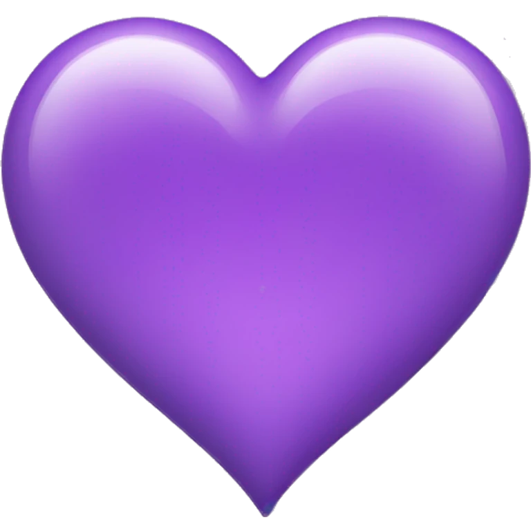 Violet colour heart  emoji