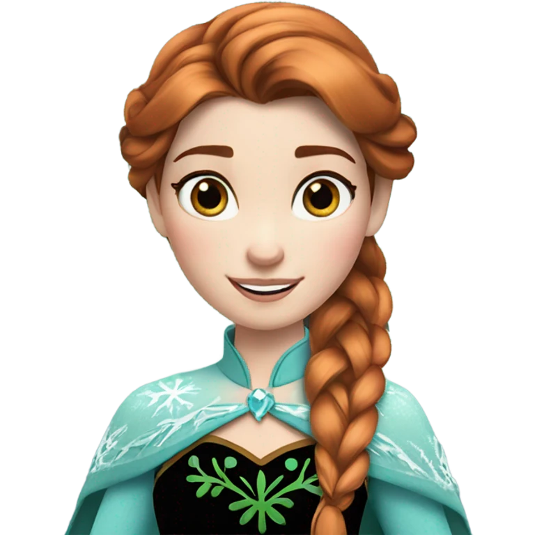 princess anna frozen  emoji