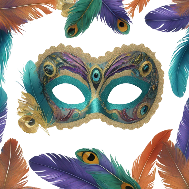 Masquerade eye mask emoji