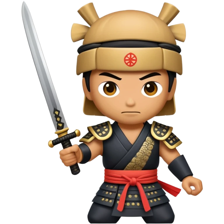 Samurai slice that like button emoji