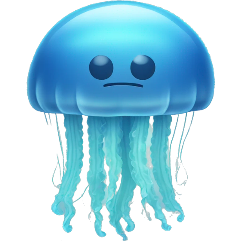 Light blue jellyfish emoji