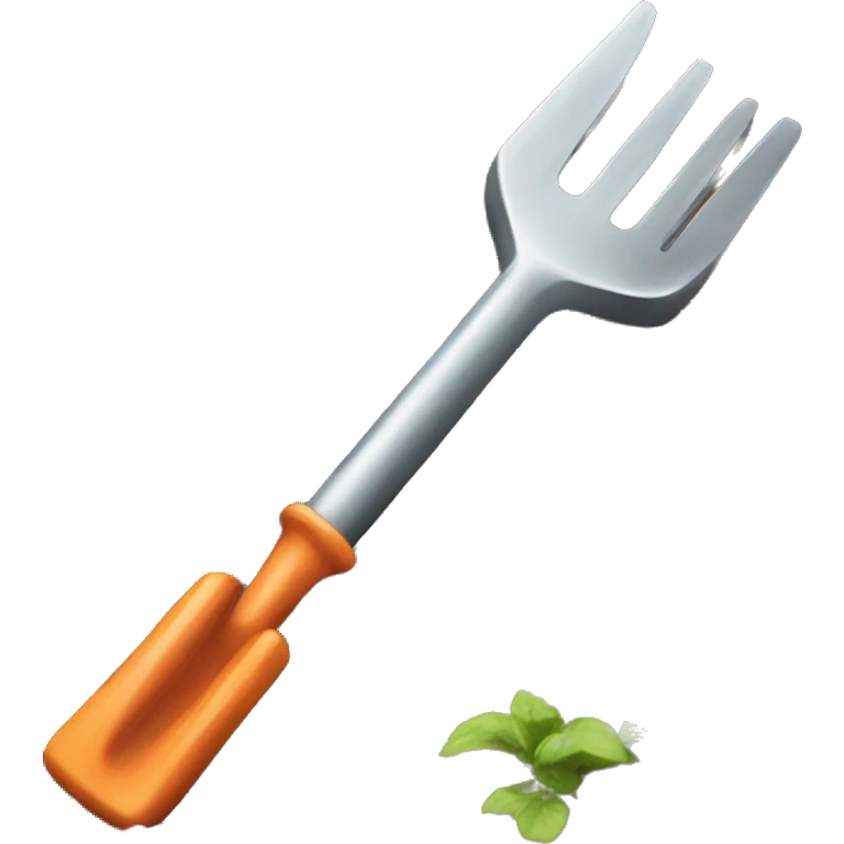 garden digging fork  emoji