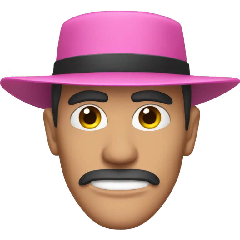 Zorro in pink colour  emoji