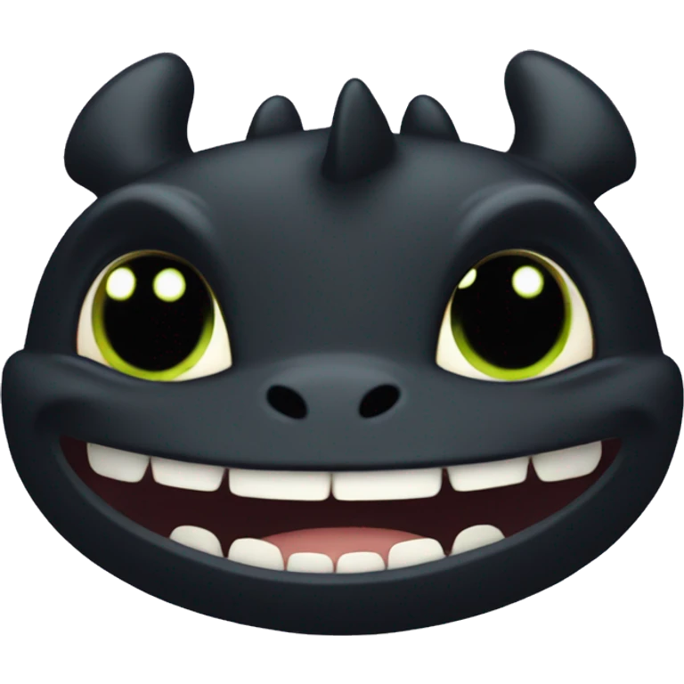 Toothless emoji