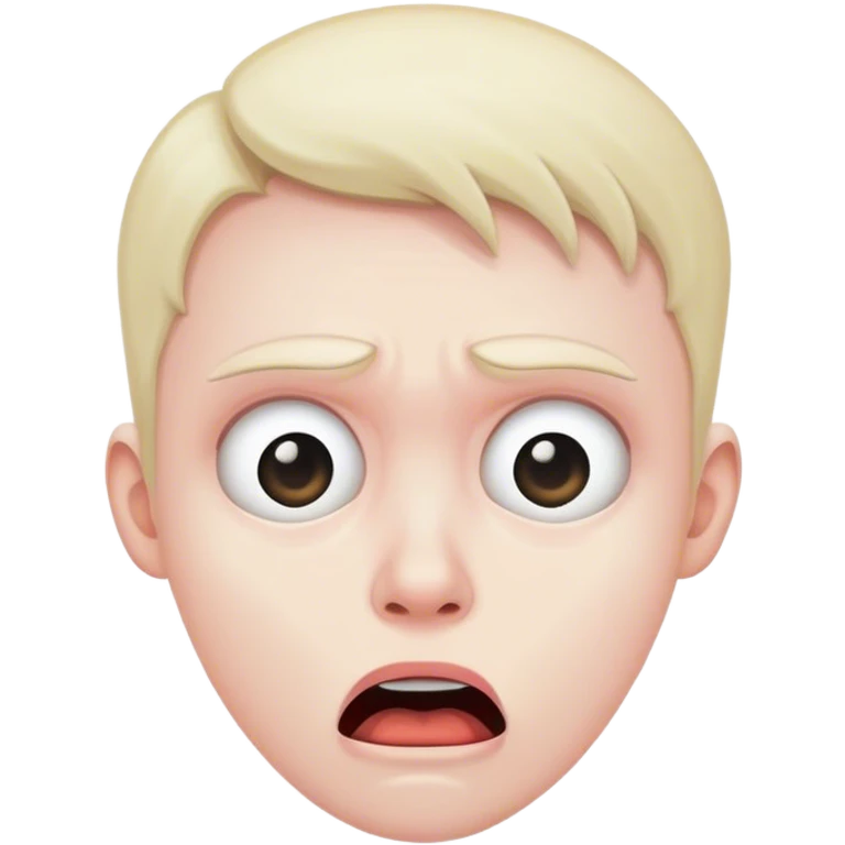 Scared emoji