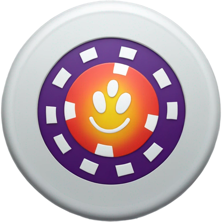 casino chip emoji
