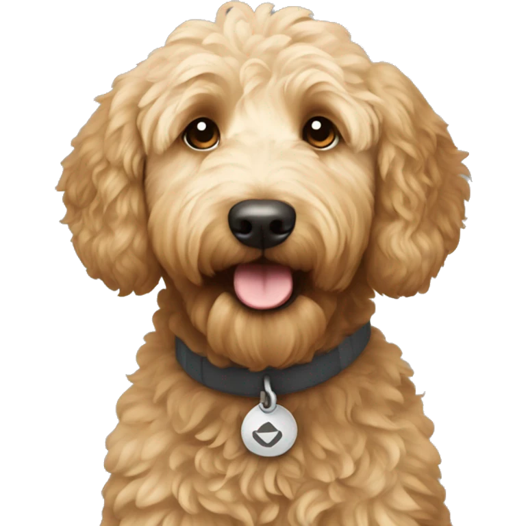 Goldendoodle  emoji