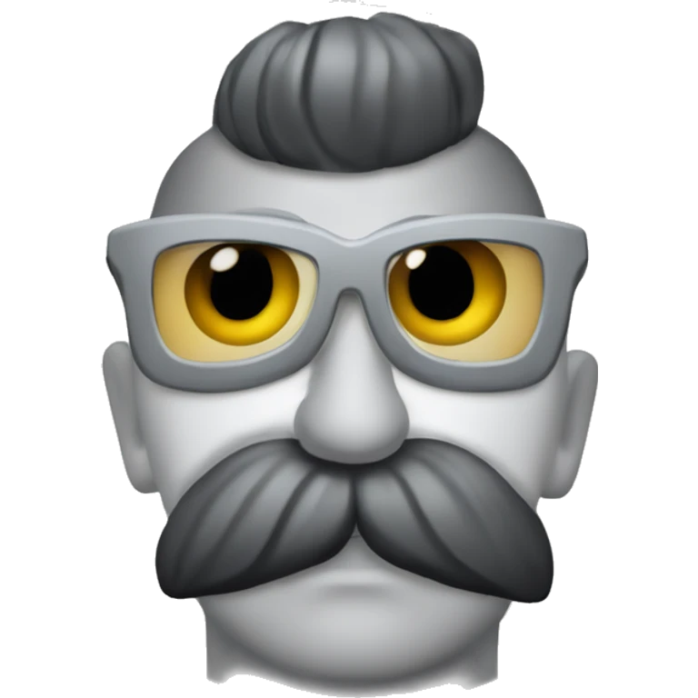 Bauleiter mit Falke auf dem Kopf emoji