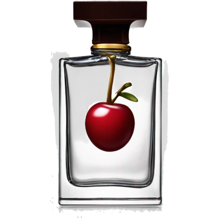 Iconic tom ford square Perfume bottle lost cherry  emoji