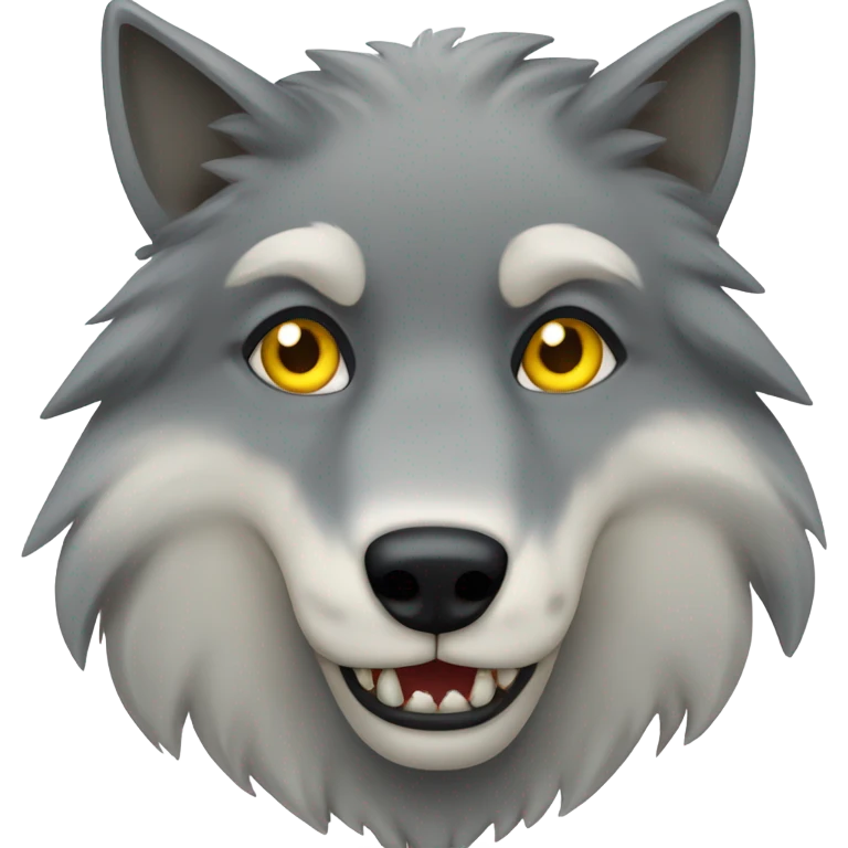 Wolf emoji