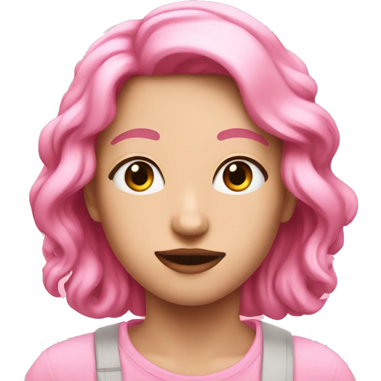 Pink aesthetic emoji