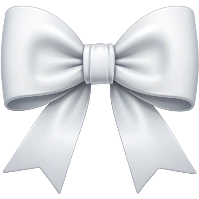 white bow emoji