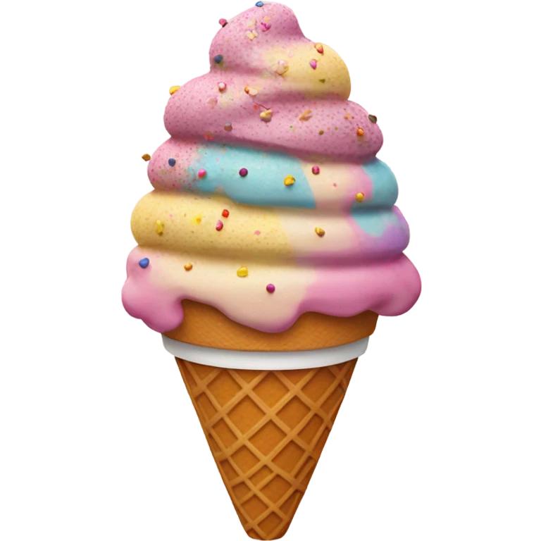 Ice cream emoji