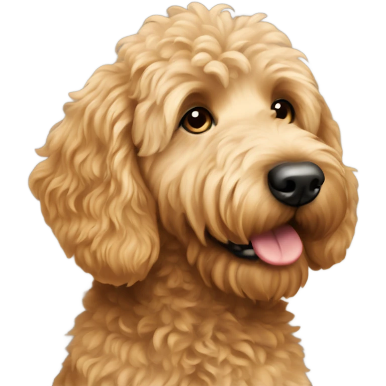 Goldendoodle emoji