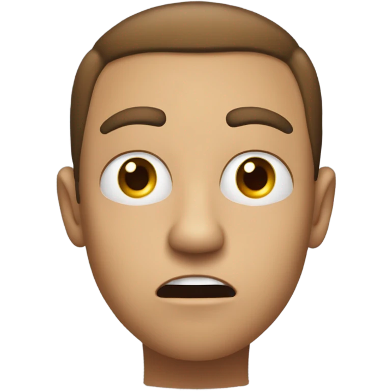 Scared emoji