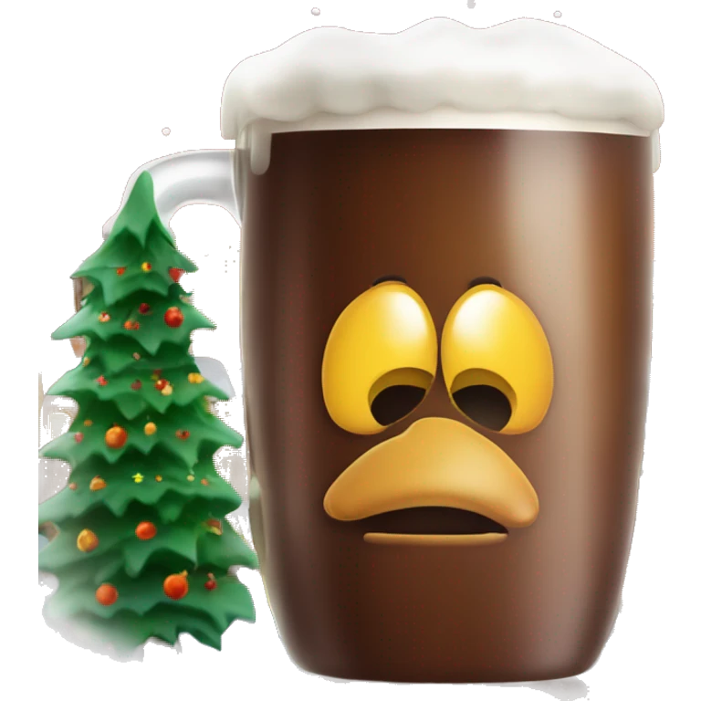 Glühwein auf dem Weihnachtsmarkt  emoji