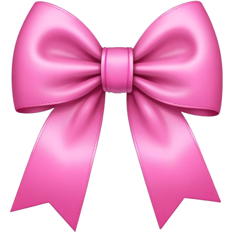 pink bow emoji