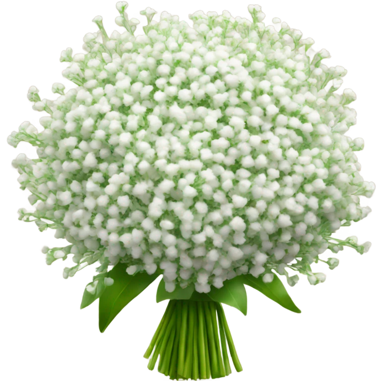 baby’s breath bouquet emoji