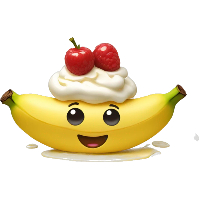 banana split emoji