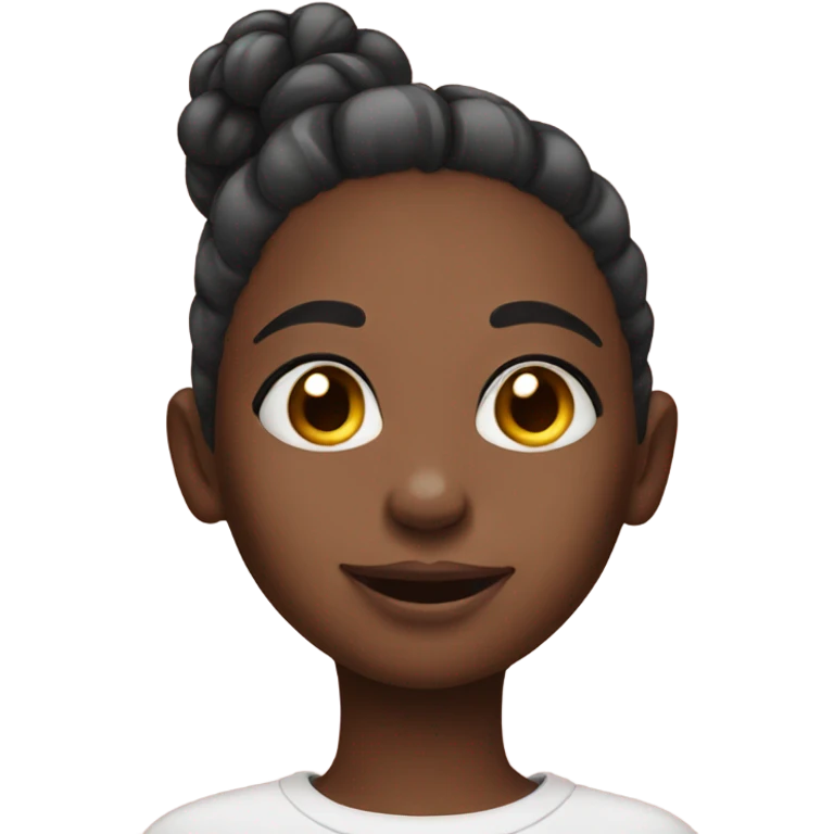 Girl doing skincare emoji