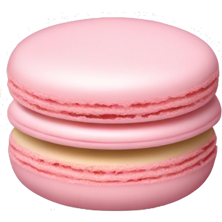 Light pink macaron emoji