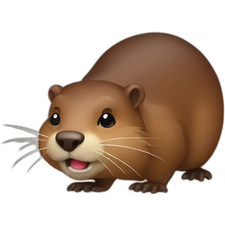 beaver emoji