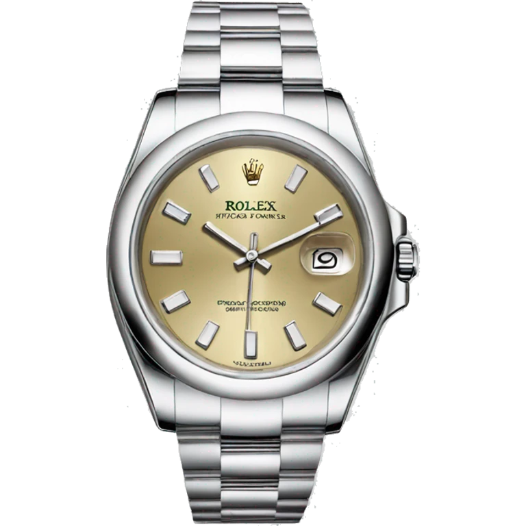 Watch Rolex white Gold  emoji