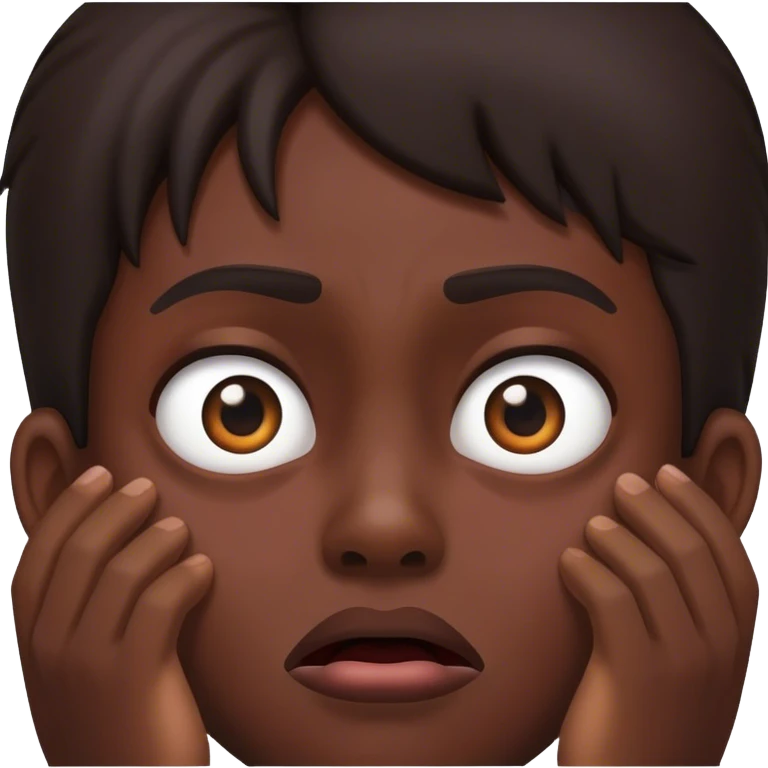 Scared emoji