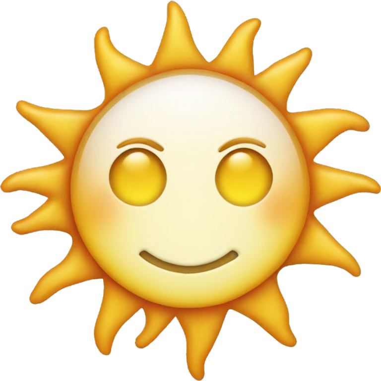 sun emoji