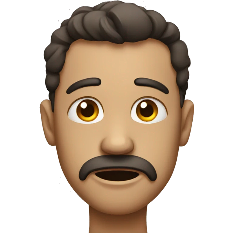 Unhappy emoji