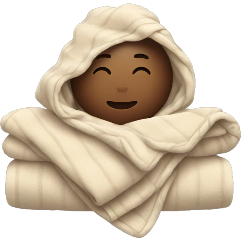 Cozy blanket emoji