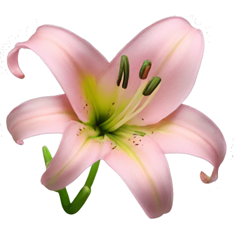light pink lilium emoji