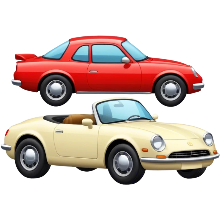 car and car emoji
