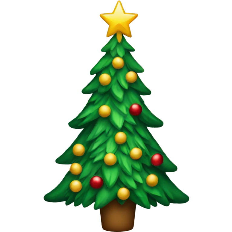 Christmas tree emoji