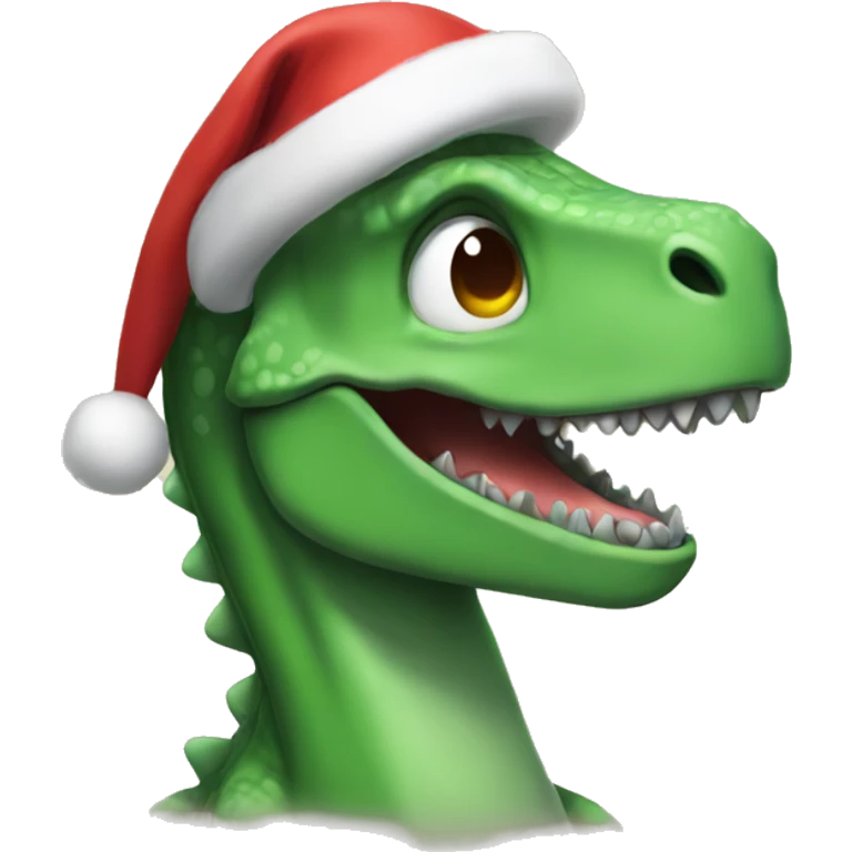Dino Xmas emoji