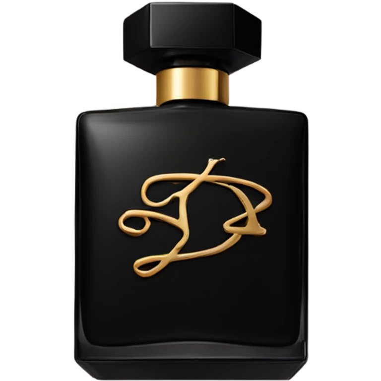 black ysl perfume emoji